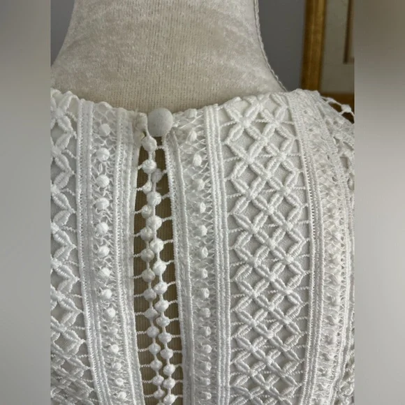 Belle Badgley Mischka Designer White Dress - Picture 4 of 7